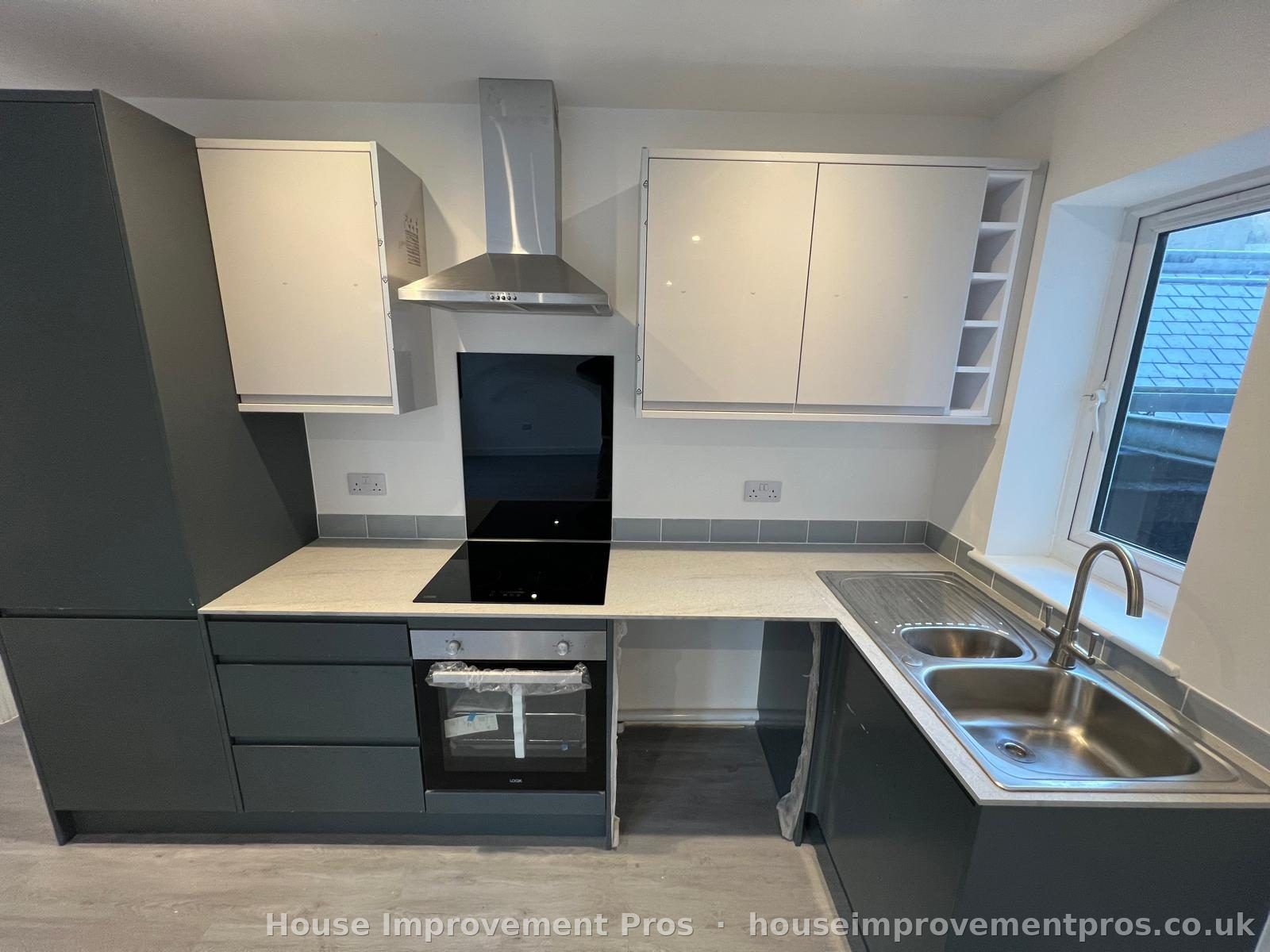 Fitted kitchen — flat conversion