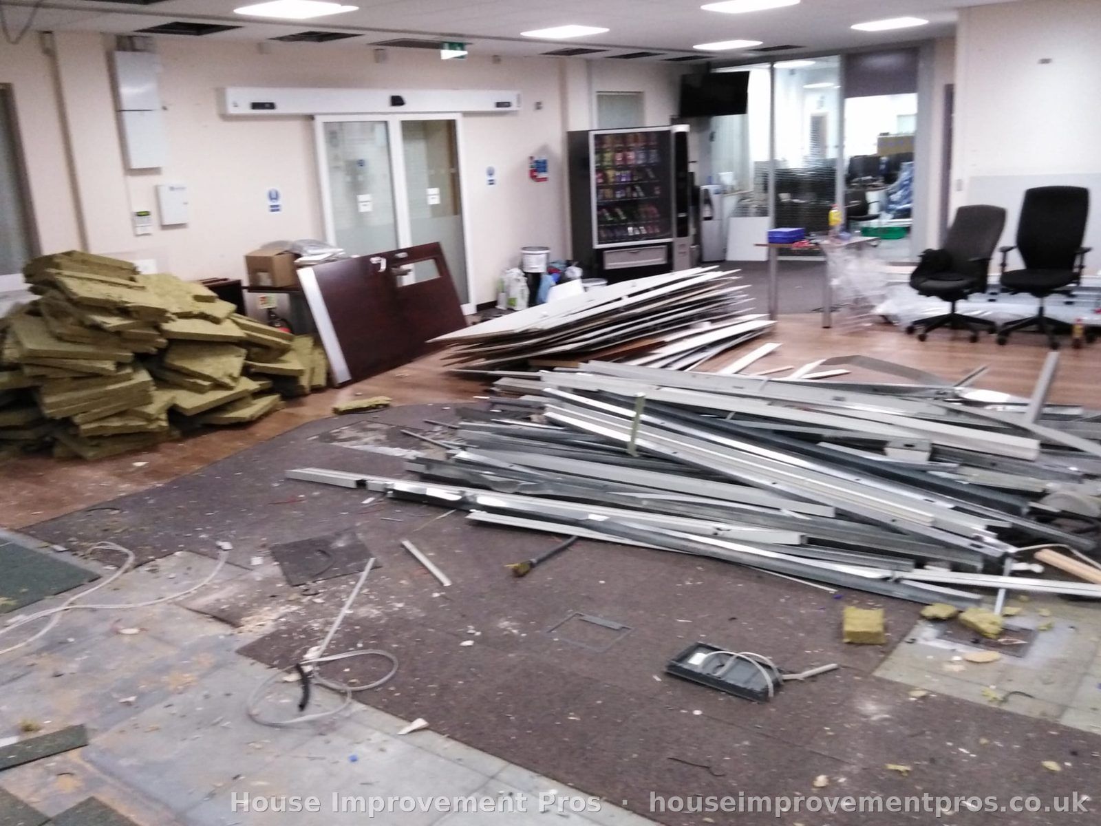 Before: strip-out underway